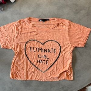 Lovers and Drifters Club eliminate girl hate tee